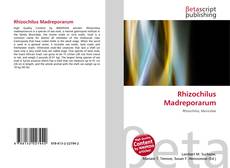 Buchcover von Rhizochilus Madreporarum