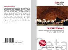 Bookcover of Hendrik Bouman