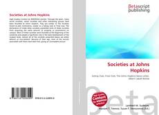 Bookcover of Societies at Johns Hopkins