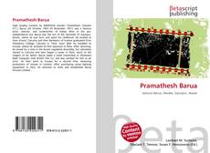 Buchcover von Pramathesh Barua