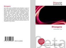 Buchcover von Rhizogene