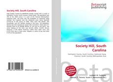 Portada del libro de Society Hill, South Carolina