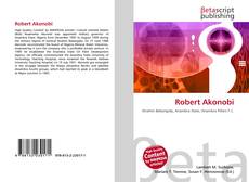 Capa do livro de Robert Akonobi 