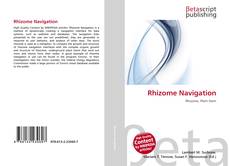 Portada del libro de Rhizome Navigation