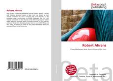 Capa do livro de Robert Ahrens 