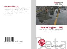 HMAS Platypus (1917)的封面