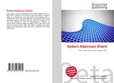 Buchcover von Robert Adamson (Poet)