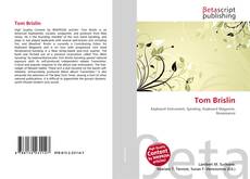 Portada del libro de Tom Brislin