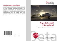 Portada del libro de Airports Council International