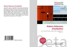 Portada del libro de Robert Adamson (Footballer)