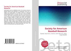 Обложка Society for American Baseball Research