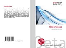 Buchcover von Rhizomyinae