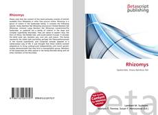 Copertina di Rhizomys