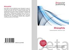 Capa do livro de Rhizophila 