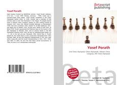 Capa do livro de Yosef Porath 