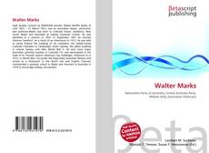 Copertina di Walter Marks