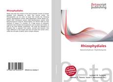 Bookcover of Rhizophydiales