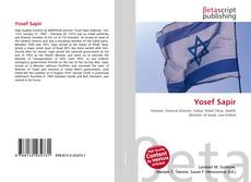Capa do livro de Yosef Sapir 