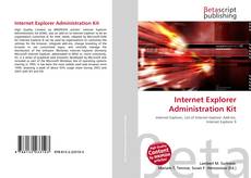 Copertina di Internet Explorer Administration Kit