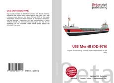 Capa do livro de USS Merrill (DD-976) 