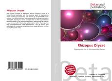 Buchcover von Rhizopus Oryzae
