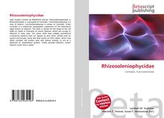 Buchcover von Rhizosoleniophycidae