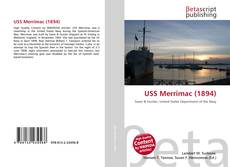 Portada del libro de USS Merrimac (1894)