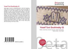 Portada del libro de Yosef Tzvi Dushinsky (I)