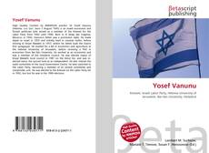 Portada del libro de Yosef Vanunu