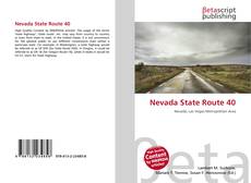 Buchcover von Nevada State Route 40