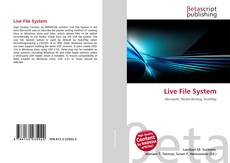 Обложка Live File System