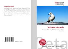Capa do livro de Palaeocursornis 