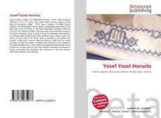 Buchcover von Yosef Yozel Horwitz