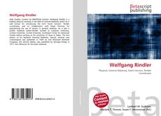 Обложка Wolfgang Rindler
