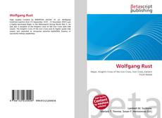 Bookcover of Wolfgang Rust