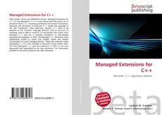 Managed Extensions for C++的封面