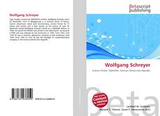 Wolfgang Schreyer的封面