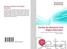 Buchcover von Society for Research into Higher Education