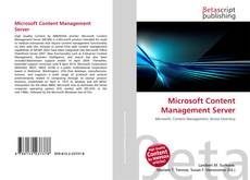Copertina di Microsoft Content Management Server