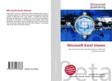 Microsoft Excel Viewer kitap kapağı