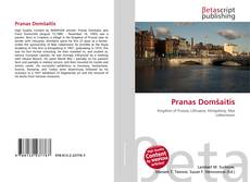 Buchcover von Pranas Domšaitis