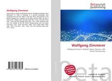 Buchcover von Wolfgang Zimmerer
