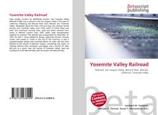 Portada del libro de Yosemite Valley Railroad