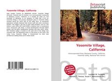 Capa do livro de Yosemite Village, California 