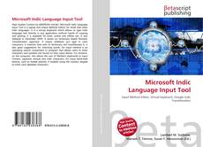 Portada del libro de Microsoft Indic Language Input Tool