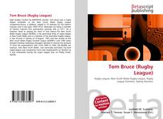 Portada del libro de Tom Bruce (Rugby League)