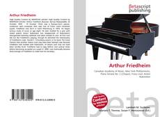 Portada del libro de Arthur Friedheim
