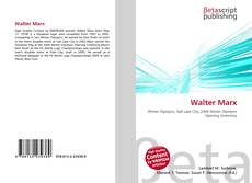 Couverture de Walter Marx
