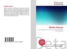 Copertina di Walter Mason