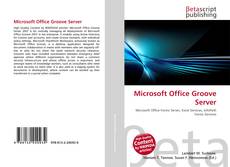 Portada del libro de Microsoft Office Groove Server